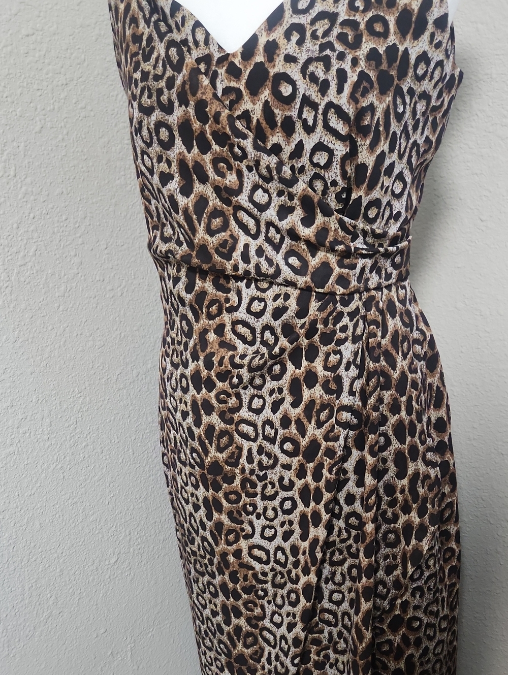 Vintage David Warren Cheetah Print Siren Dress - Picture 3 of 7